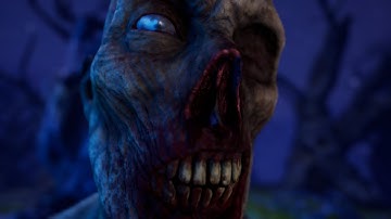 Zombie Graveyard Animation Test | UE5 Cinematic