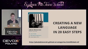 Devoxx Poland 2016 - Oleg Šelajev - How to Create a New JVM Language in Under an Hour