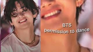 speed up song permission to dance (BTS)+reverb