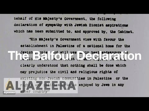 The Balfour Declaration explained