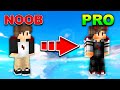 1 HAFTADA BEDWARS PROSU OLMAK ? - Minecraft