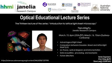 OIG-ABG- Lecture 13- "Introduction to lattice light sheet microscopy"