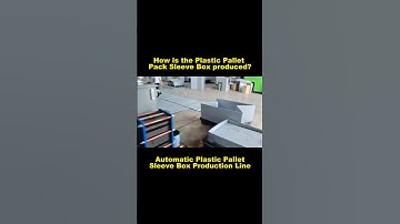 High-Efficiency Plastic Pallet Sleeve Box Production Line | Fully Automatic Packaging Solution