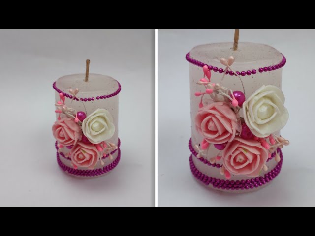 DIY Candle Decoration, Candle Decoration Idea