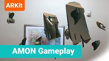AMON - Augmented Reality (ARKit) puzzle gameplay