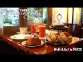 【パリカフェ巡り】朝食がテーブルに並ぶ様子/クラシカルなカフェ Chez Julien/Relaxパリ散歩/セーヌ川