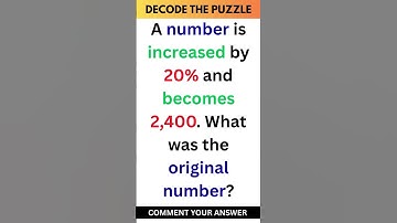 Fast Math Test! Decode The Puzzle – Brain Teasers, Logic Riddles & Math Challenges #maths #iqtest