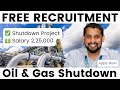 Oil &amp; Gas Shutdown Project Jobs in Saudi Arabia | Free Recruitment | Salary Up to ₹2.25 Lakh #andt