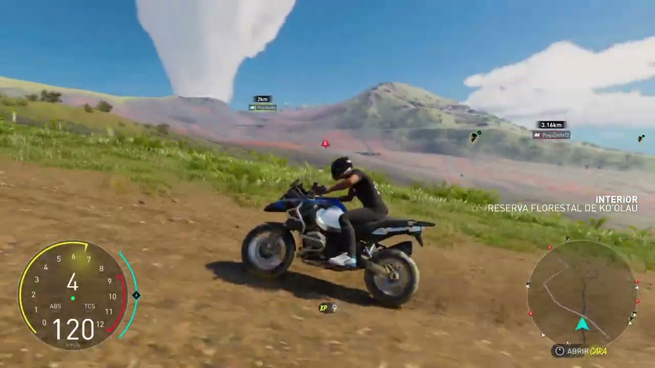 Serra Do Vulcão De BMW R1200 GS ADVENTURE [ The Crew Motorfest ]