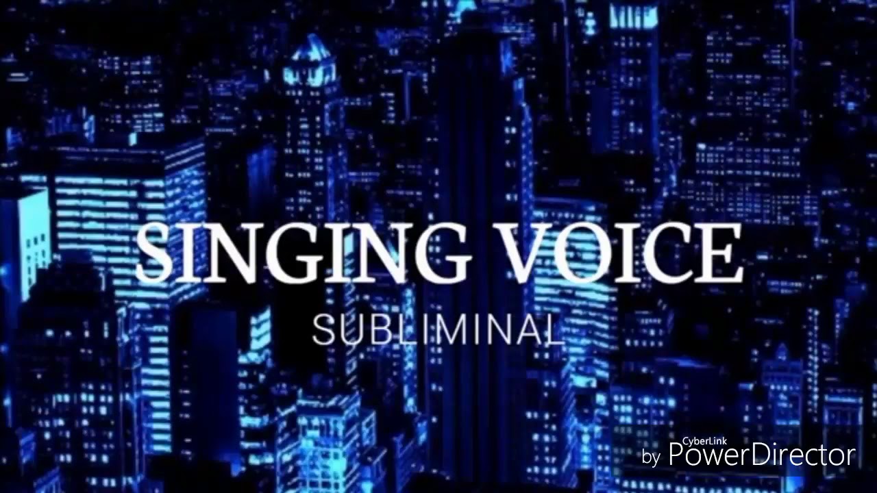 Singing Voice subliminal bundle❤️