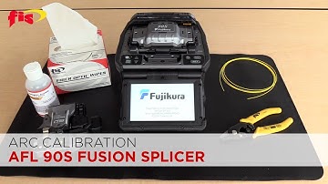 Arc Calibration on a AFL 90S Fusion Splicer | Fiber Optic Tech Tip