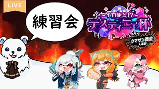 【Splatoon3】第２回イカデス杯に向けて特訓だ！！！