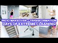 EXTREME DEEP CLEAN WITH ME + PATIO MAKEOVER  | HOURS OF SPEED CLEANING MOTIVATION | JAMIE&#39;S JOURNEY