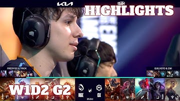 RGE vs GX - Highlights | Week 1 Day 2 LEC Winter 2025 | Rogue vs GIANTX W1D2