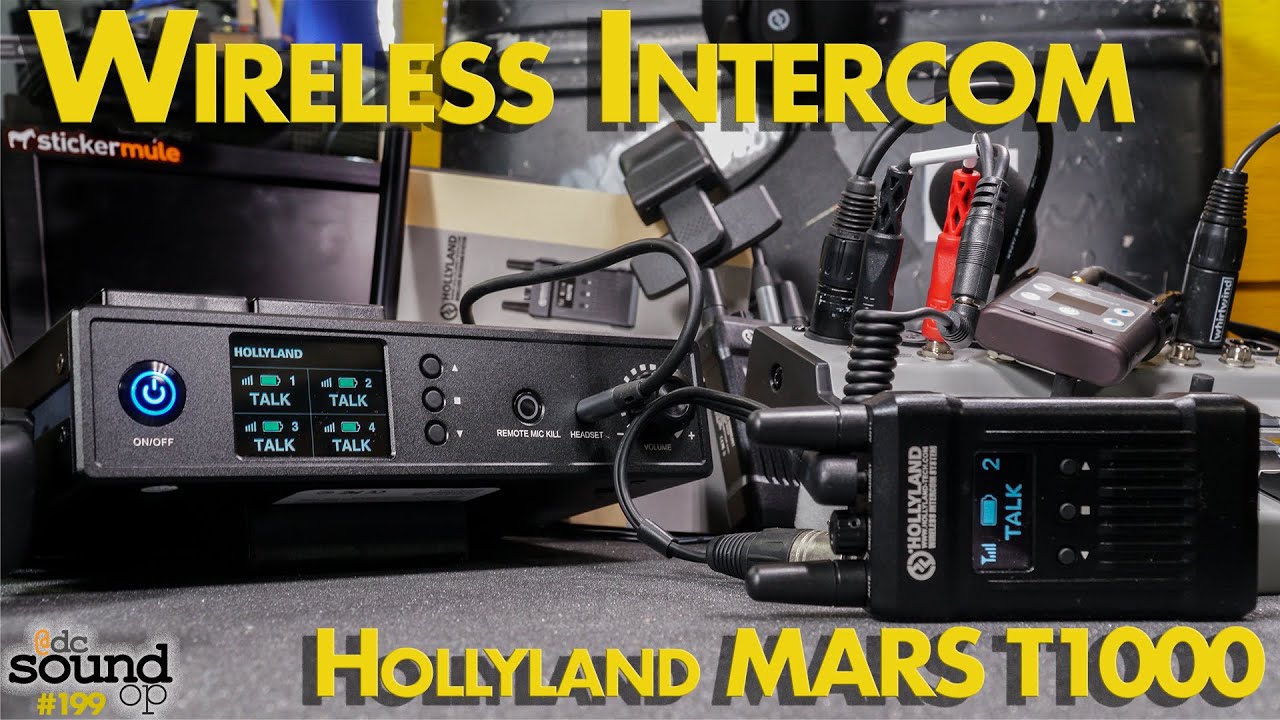 Hollyland Mars T1000 Wireless Intercom Solution