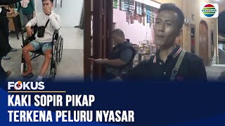 Sopir Pikap di Palembang Tertembak Peluru Nyasar Saat Turunkan Tabung Gas | Fokus