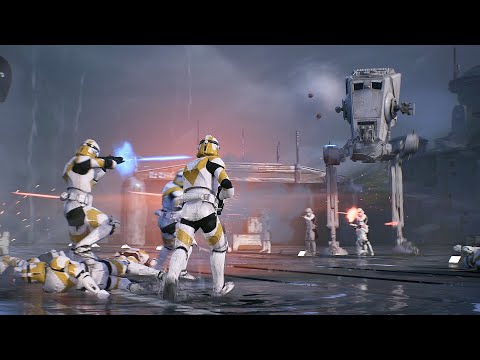 Stormtroopers Vs Clone Troopers - STAR WARS JEDI FALLEN ORDER NPC Wars