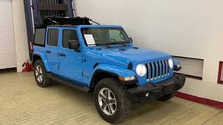 Jeep Wrangler 4 JL Синий 2020 г с пробегом