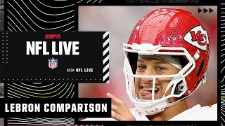 Swagu compares Patrick Mahomes to LeBron James 👀 | NFL Live