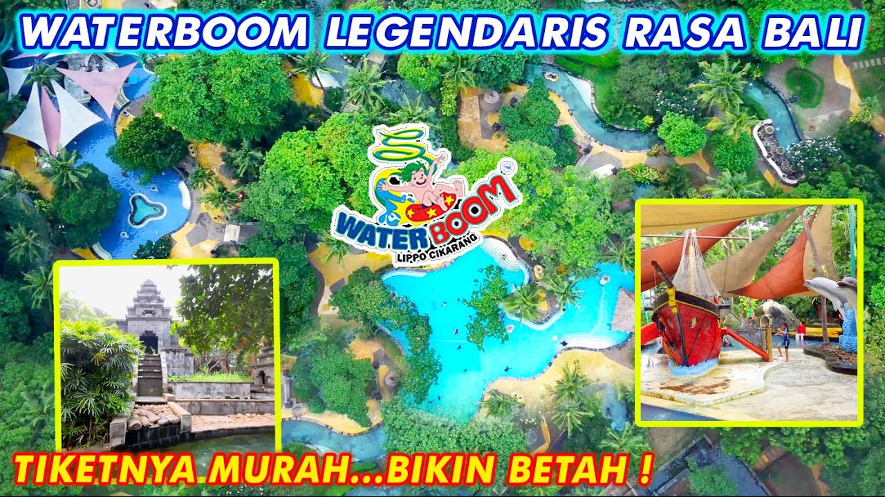 Waterboom Lippo Cikarang: Rekreasi Air Favorit Keluarga dengan Konsep Nuansa Bali yang Hijau