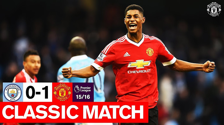 Classic Match (15/16) | Manchester City 0-1 Manchester United | Premier League