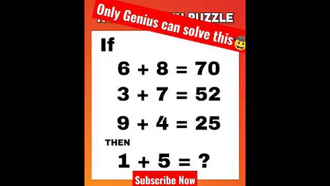 tricky math can solve this it's comment answer #sh...