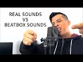 Real Sounds Vs Beatbox Sounds