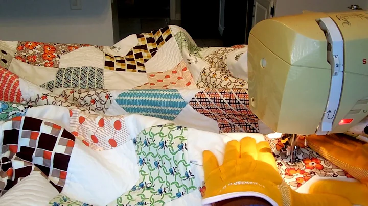 Free Motion Quilting: Rainbow Arcs!