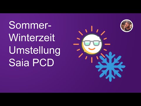 Sommer- und Winterzeitumstellung - Konfiguration Saia PCD - Tutorial