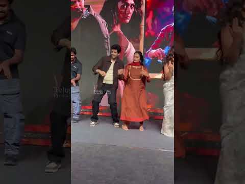 Anchor Suma & Adivi Sesh Superb Dance at the #Dacoit Trailer Rage Event 🤩❤️