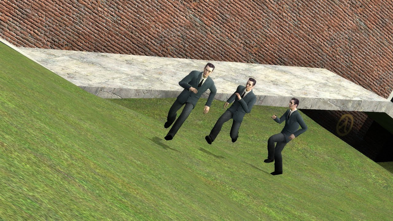 Garry's mod but if I die, the video ends (First Npc Hunt) - YouTube