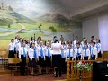 Господь-Царь! Наш Всемогущий Бог! Детский хор церкви ХВЕ г. Иваново, Беларусь.