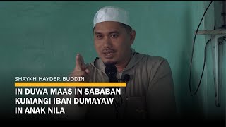 IN DUWA MAAS IN SABABANKUMANGI IBAN DUMAYAWIN ANAK NILA