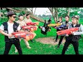 LTT Game Nerf War : Police Patrol Warriors SEAL X Nerf Guns Fight Mr Zero LEGO Nerf thief Crime