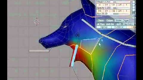 Wolf Rigged and Game-Ready - WIP 4 - Blender