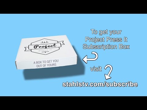 Project Press It Monthly Subscription Box for T-shirt Printers - Project Press It Monthly Subscription Box for T-shirt Printers