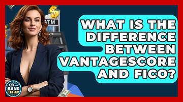 What Is The Difference Between VantageScore And FICO? - Ask Your Bank Teller