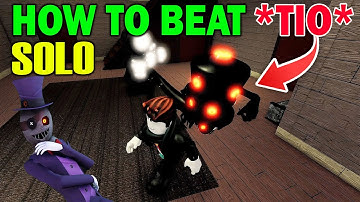 *Tips & Tricks* How To Beat & Get TIO SOLO ( The Secret Hidden Ending ) in Roblox Piggy