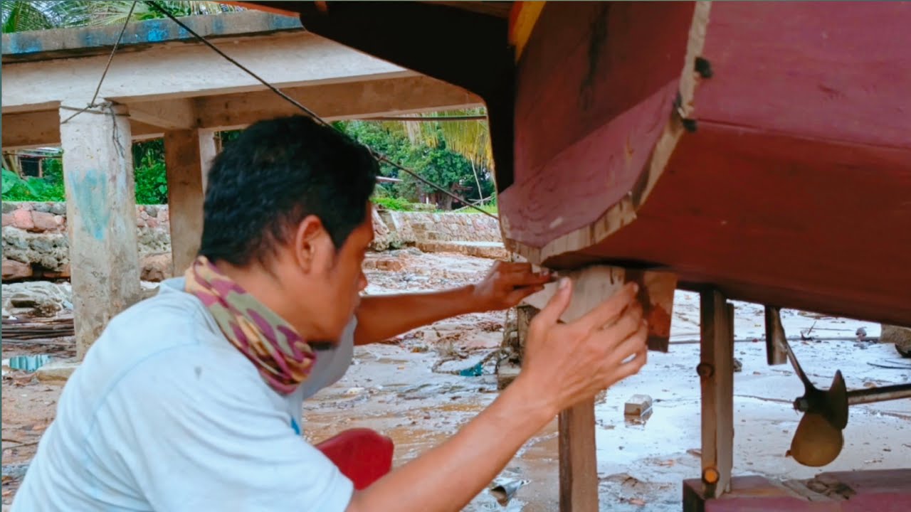 CARA PEMASANGAN BALOK PENGAMBANG || untuk mengatasi kurangnya kecepatan lari perahu