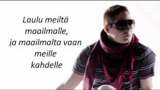 Video thumbnail of "Aste - rakkauslaulu lyrics"