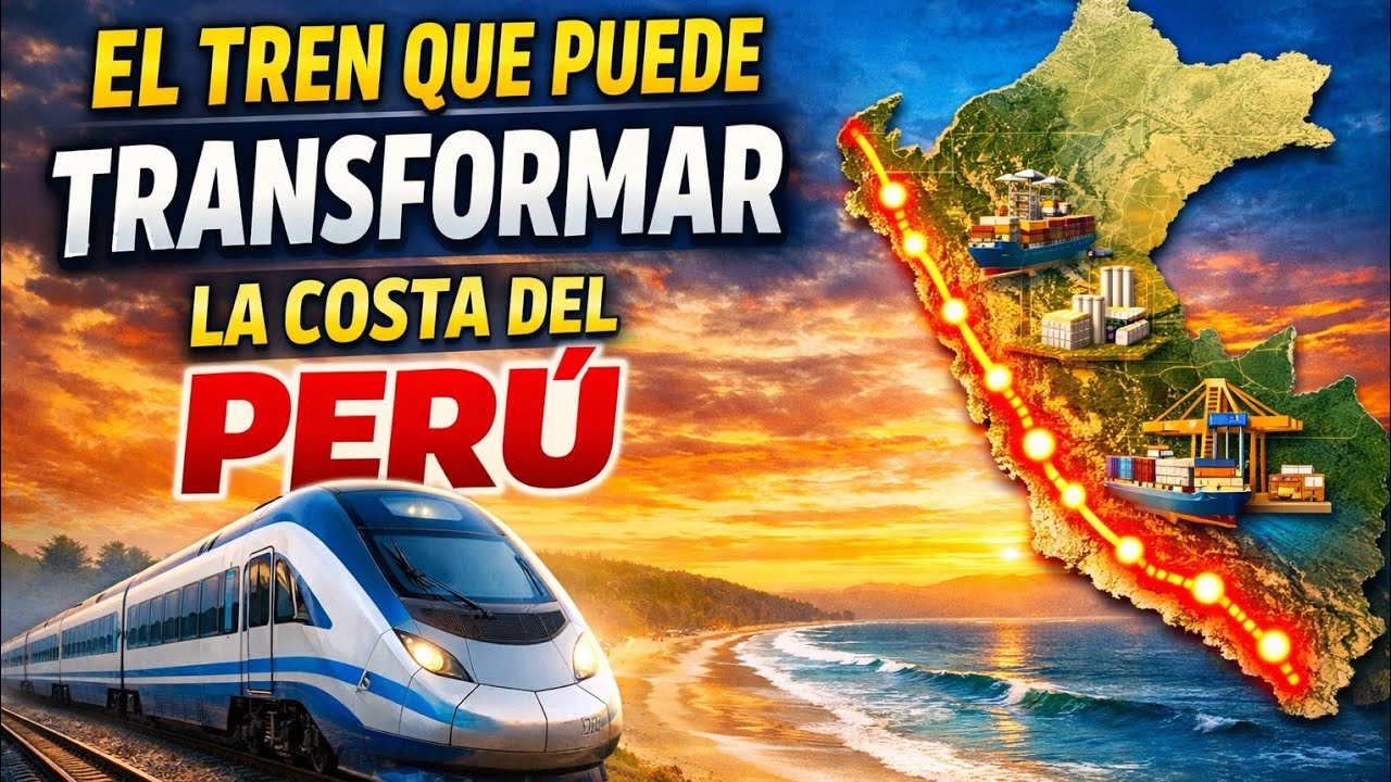 El tren que puede transformar la costa del Perú