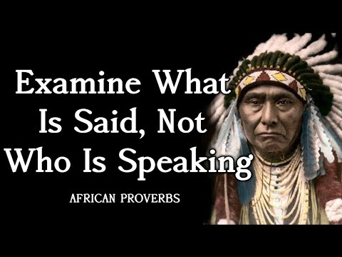 Wise African Proverbs
