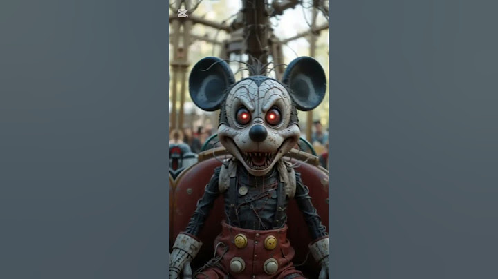 Horror Version of Mickey Mouse Characters | Horror video | Scary Video |# Horror # scary #creepy