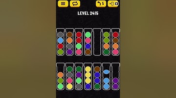 【Ball Sort Puzzle】Level.2415