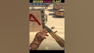 HOW TO HIDE THE C4 on CS2 #shorts #cs2