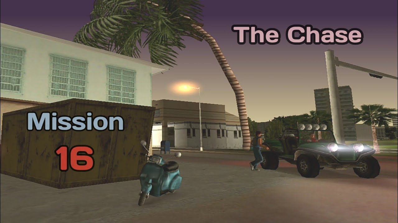 Gta Vice City | The Chase | Mission No 16 | Sagar Gaming 094
