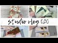 STUDIO VLOG 020 | ms.paperlover/mspaperloverdesigns | Custom Journals and Happy Mail