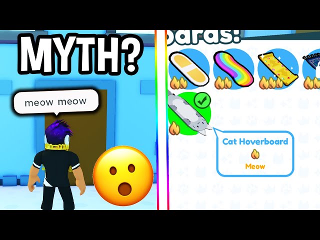 😳 Pet Simulator X Secret Code Gives FREE CAT HOVERBOARD (Roblox) 