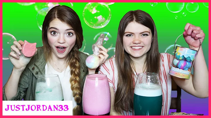 Bath Bomb Challenge From Fans / JustJordan33