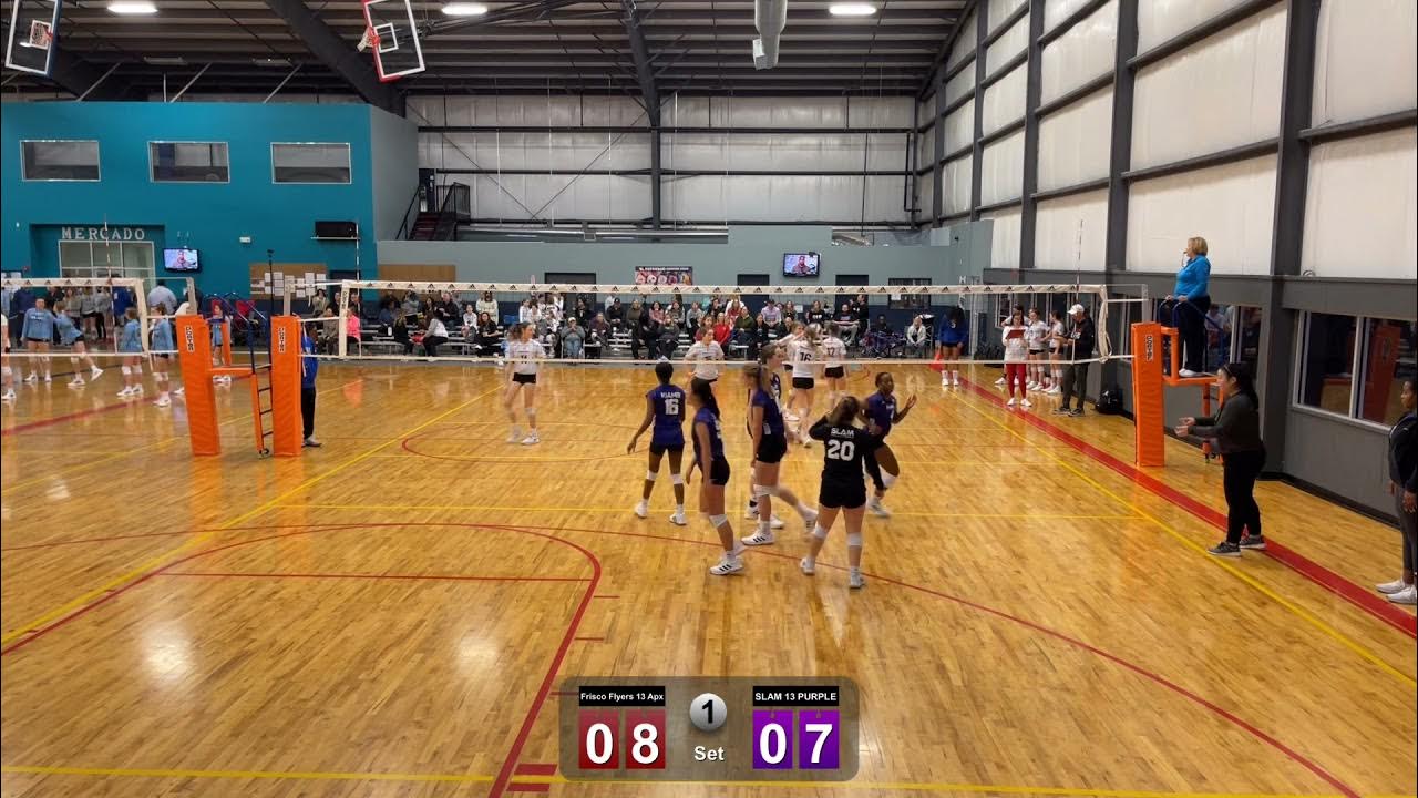 MLK Volleyball Tournament Slam 13 Purple vs Frisco Flyers 13 APX YouTube